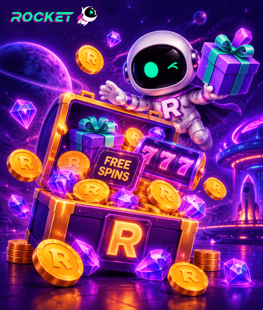 Casino Rocket bonuses and free spins offers for Australian casino players